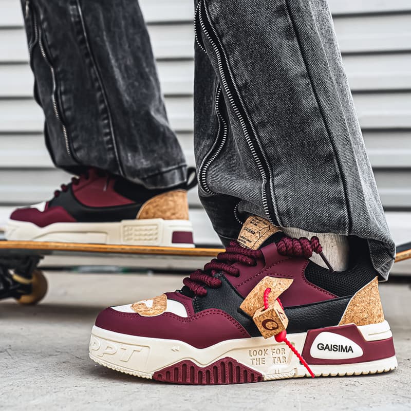 Кроссовки URBAN AUTHENTIC Низкие кеды для скейтбординга Мужские - изображение 4