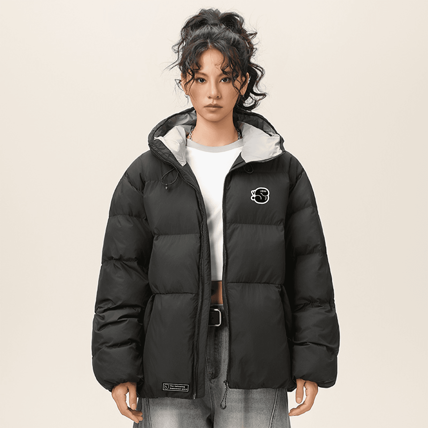 Зимняя куртка пуховик JEANSWEST Унисекс Пуховики - изображение 3