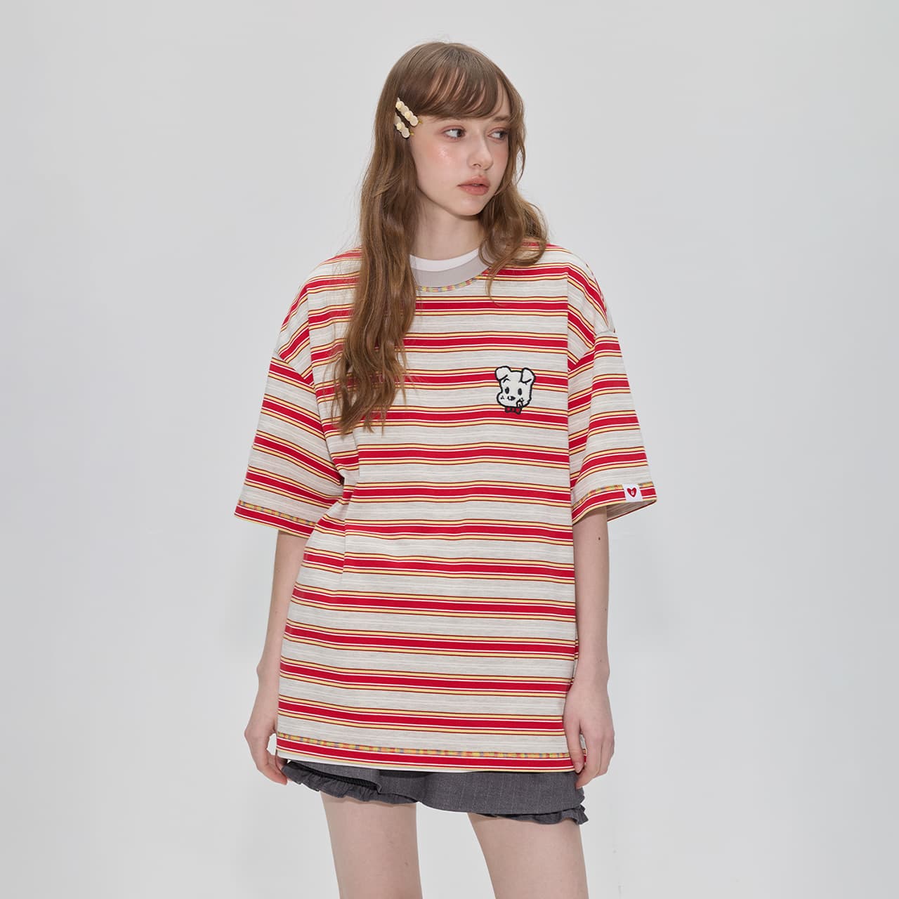 Футболка Guuka Red Женские T-рубашки - изображение 8