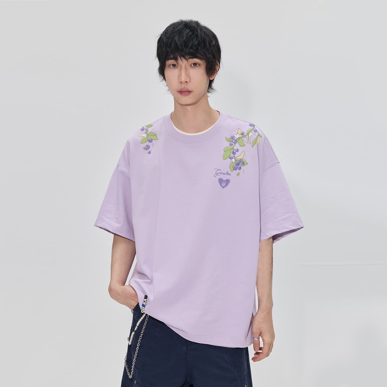 Футболка Guuka Lilac Unisex T-Shirts - изображение 3
