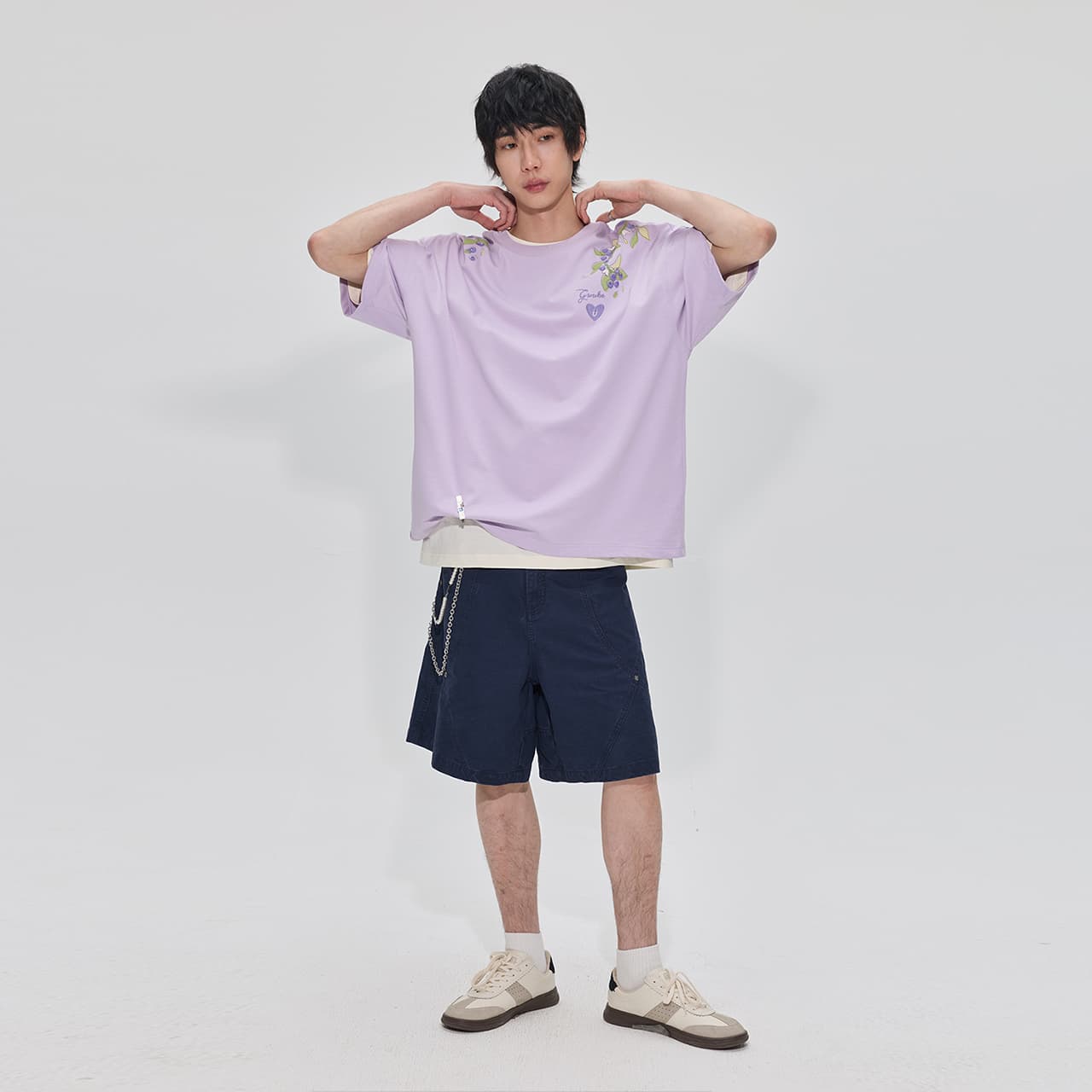 Футболка Guuka Lilac Unisex T-Shirts - изображение 8