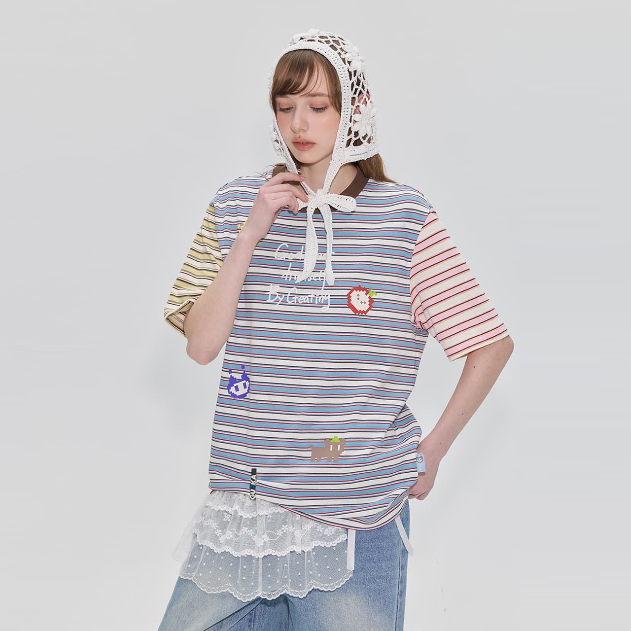 Футболка Guuka Blue Женские T-рубашки - изображение 8