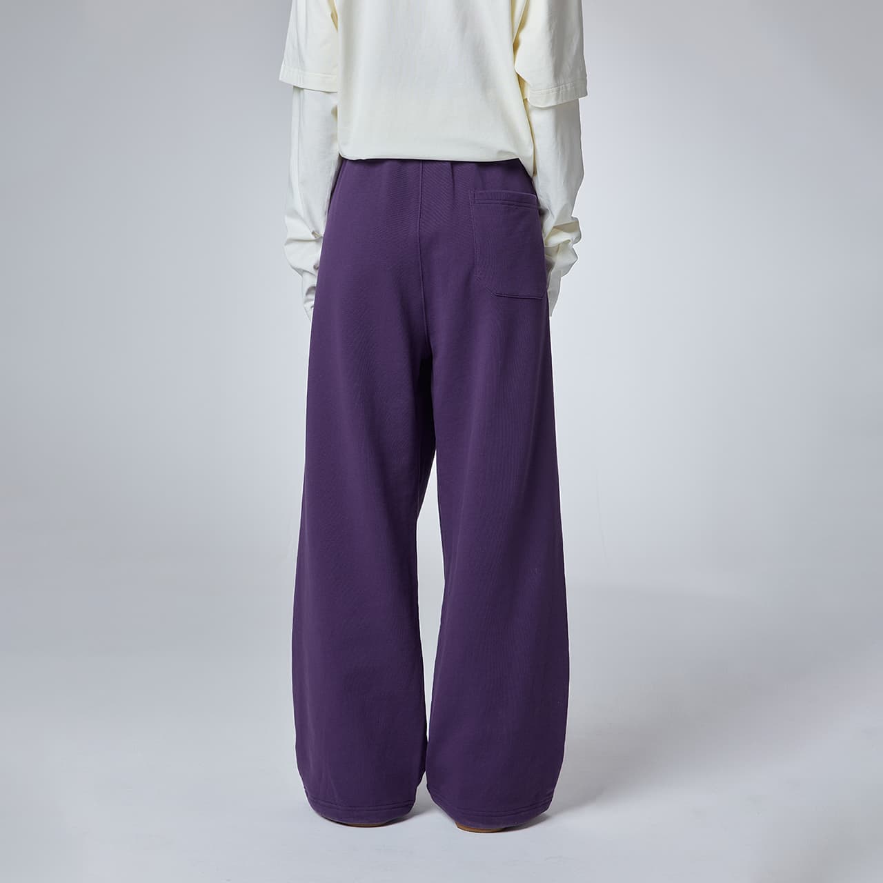 Штаны Guuka Dark Purple Women's Casual Pants Guuka Темно-фиолетовые Женские Повседневные Брюки - изображение 7