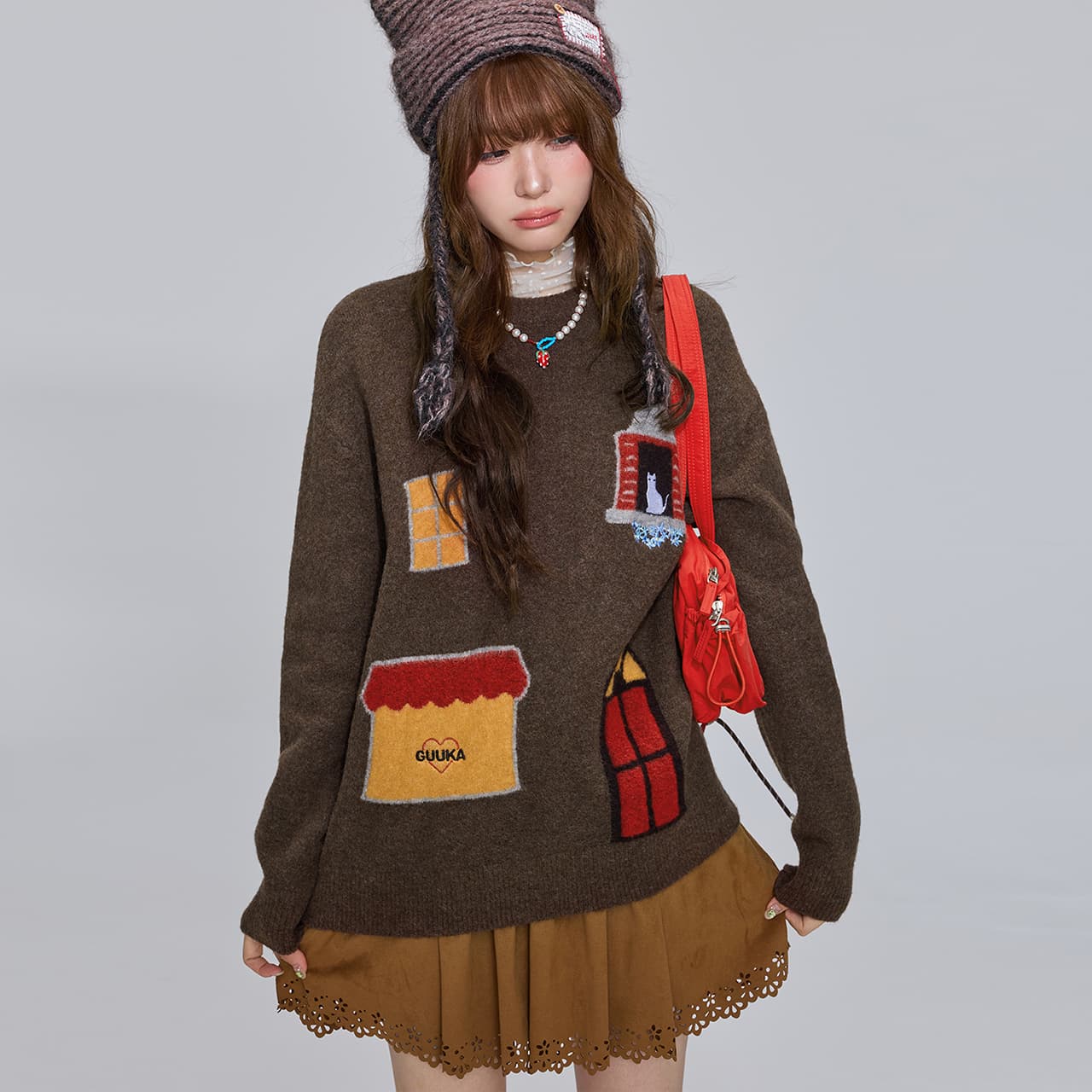 Кофта Guuka Кофе Женские Трикотаж - изображение 3