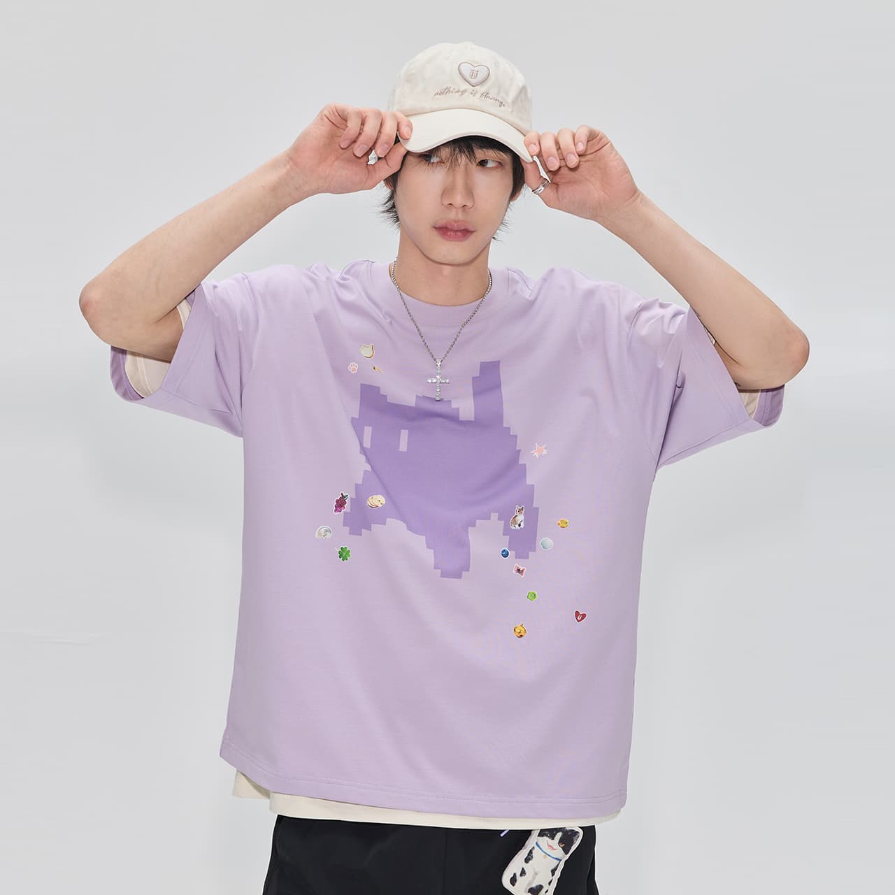 Футболка Guuka Lilac Unisex T-Shirts - изображение 6
