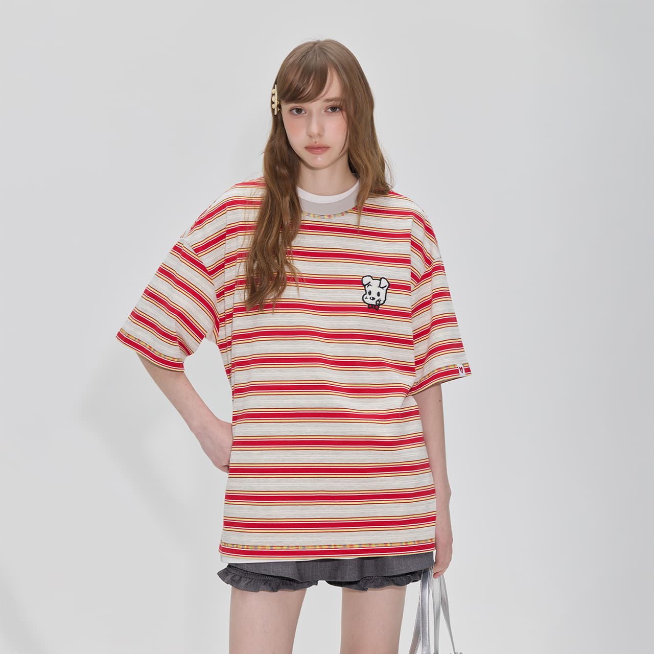 Футболка Guuka Red Женские T-рубашки - изображение 5