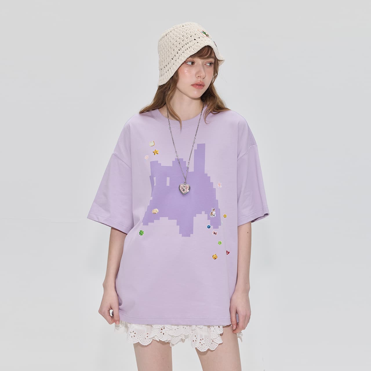 Футболка Guuka Сирень Женская T-рубашка - изображение 6
