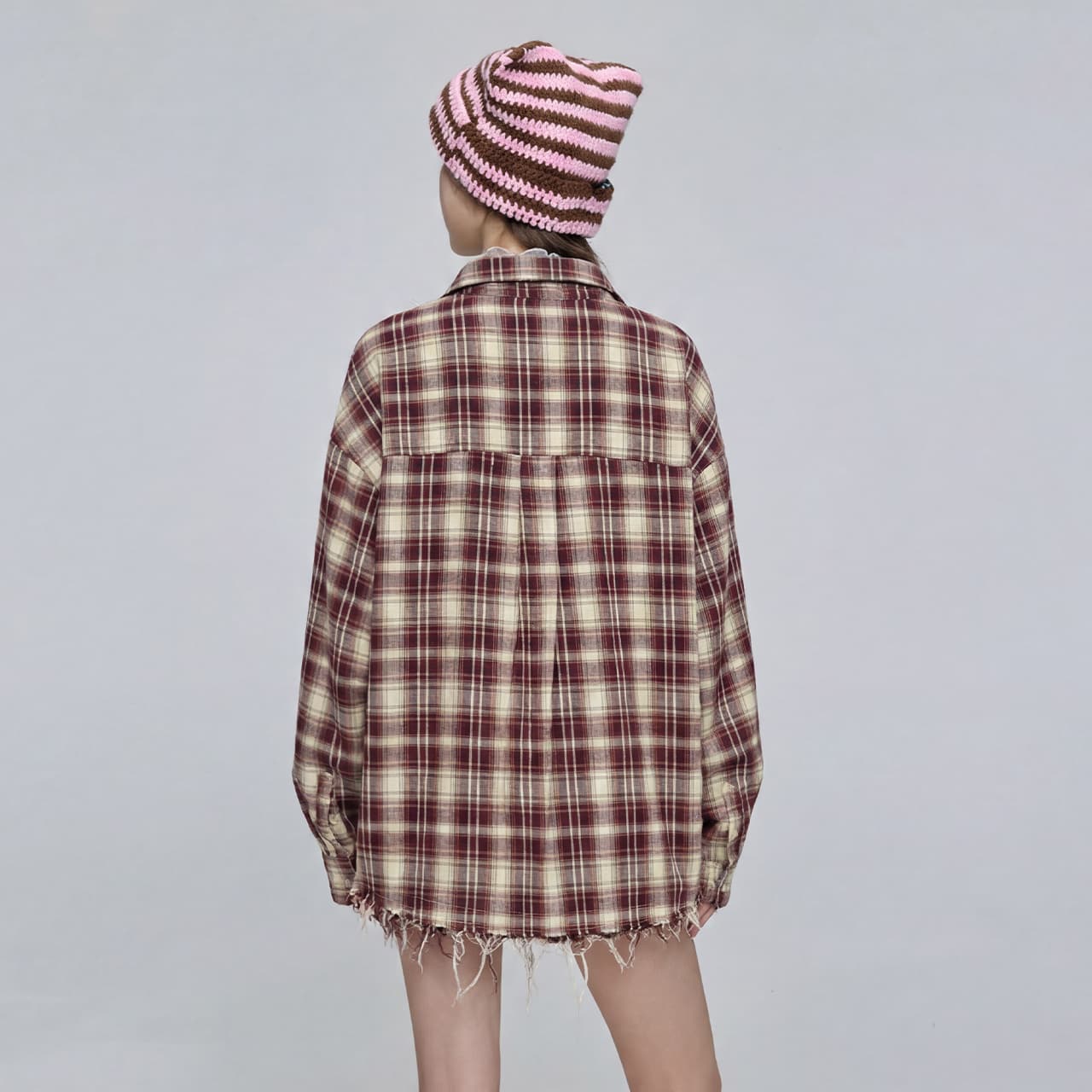 Блузка Guuka Red Women's Shirts Guuka Красный Женские Рубашки - изображение 4