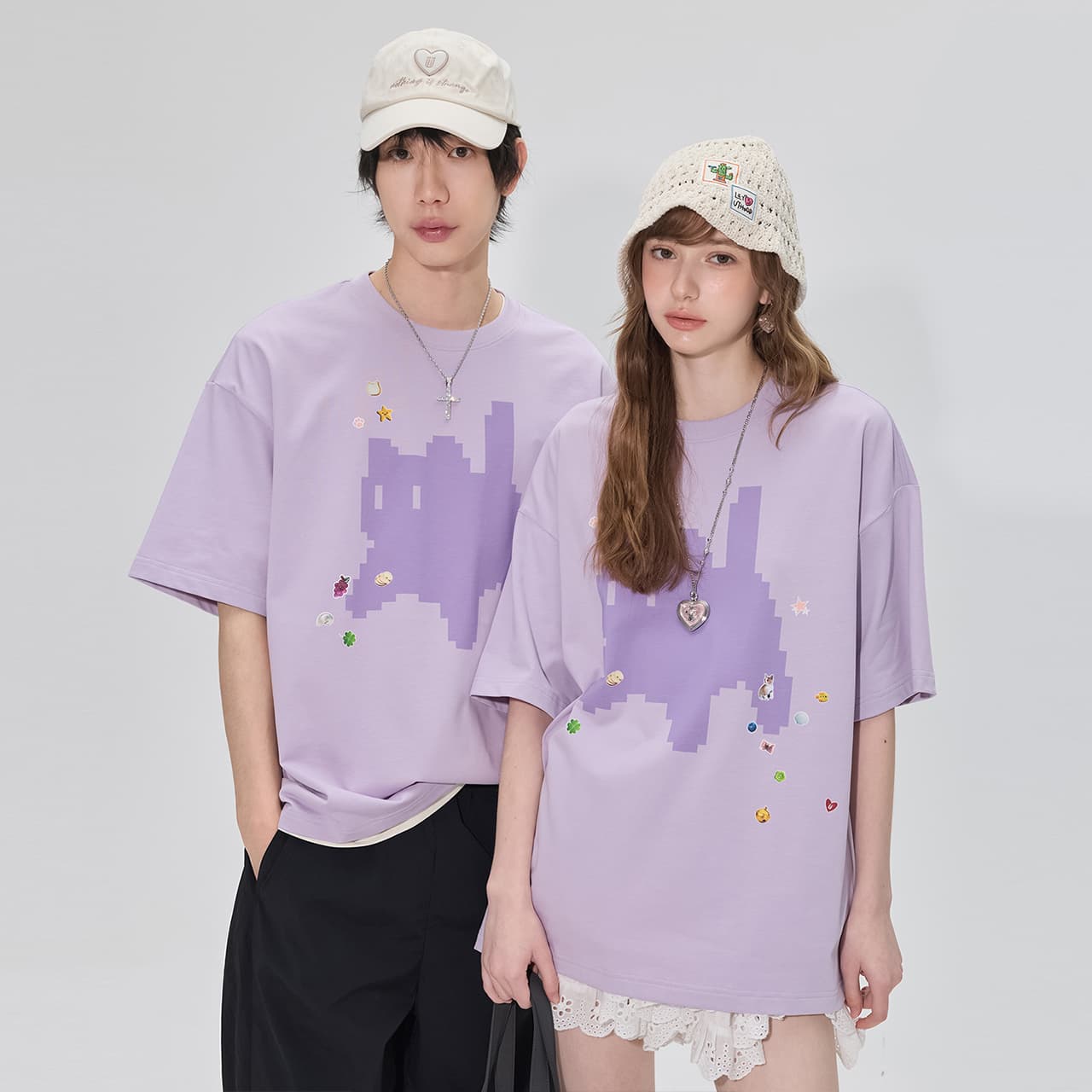 Футболка Guuka Lilac Unisex T-Shirts - изображение 3