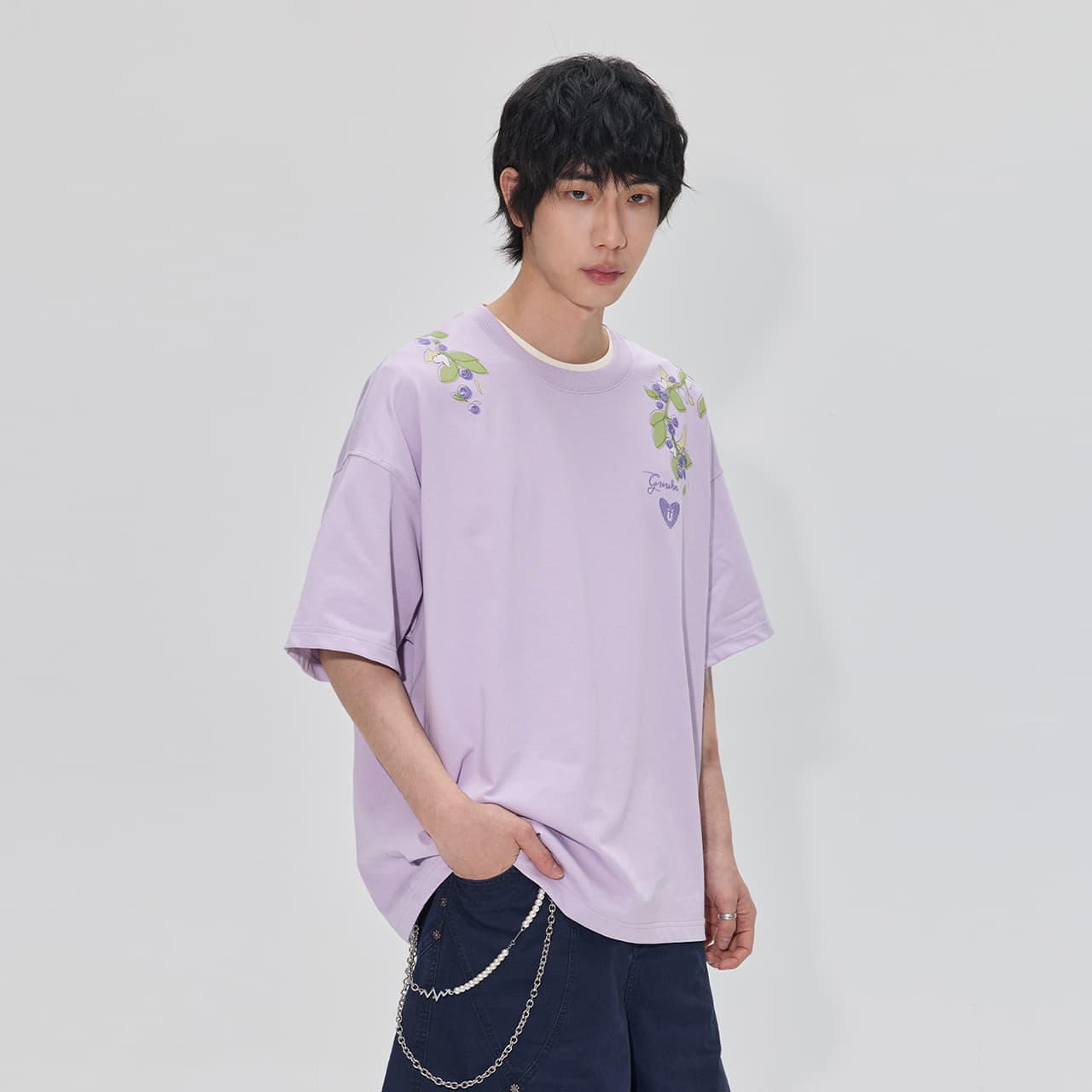 Футболка Guuka Lilac Unisex T-Shirts - изображение 7