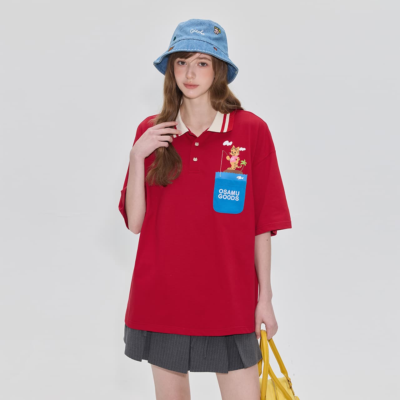 Guuka Red Women's Polo - изображение 5