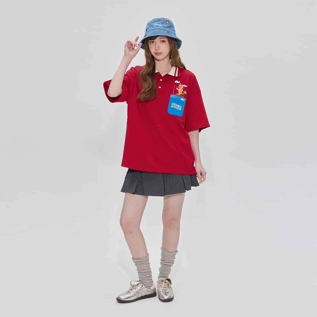 Guuka Red Women's Polo - изображение 8