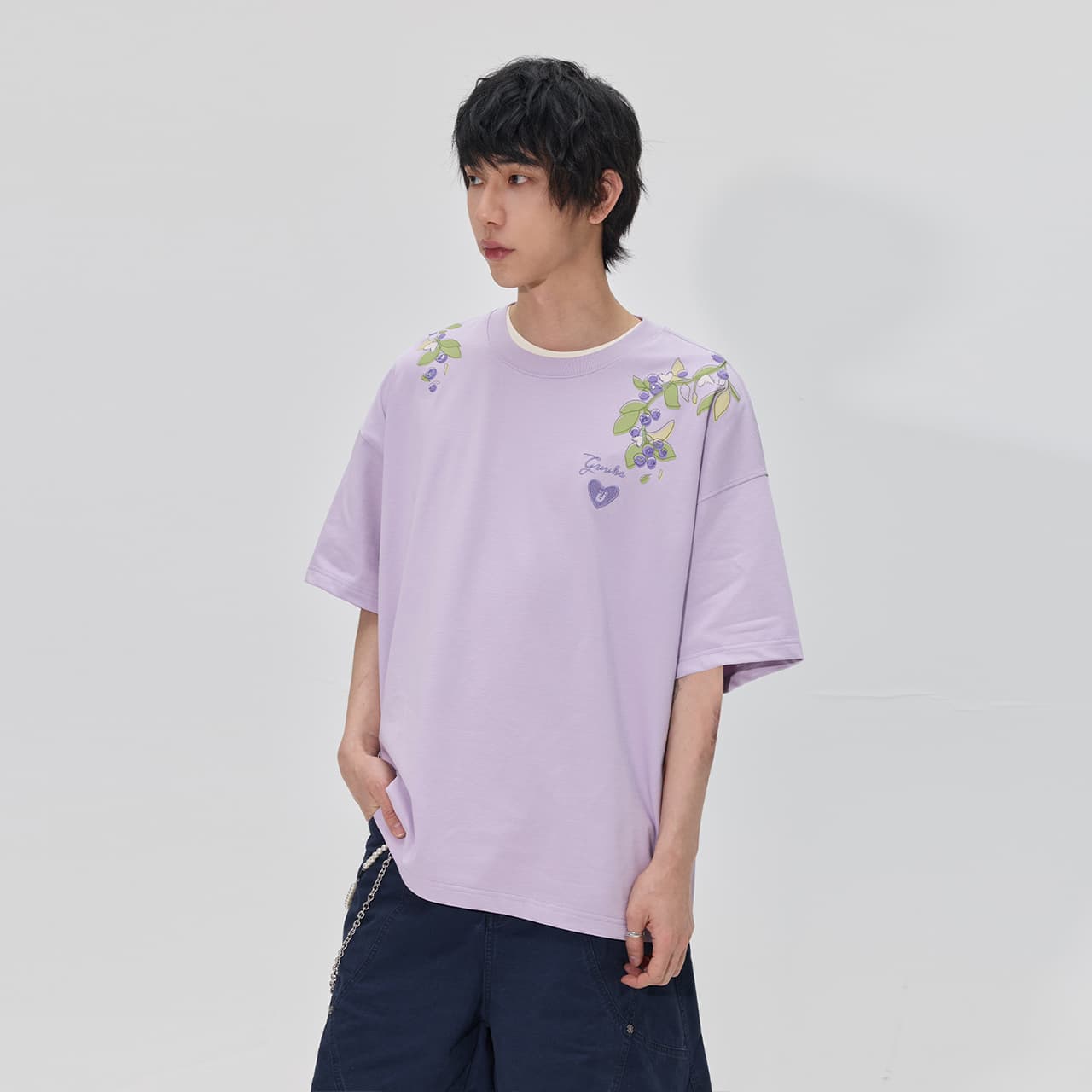 Футболка Guuka Lilac Unisex T-Shirts - изображение 6