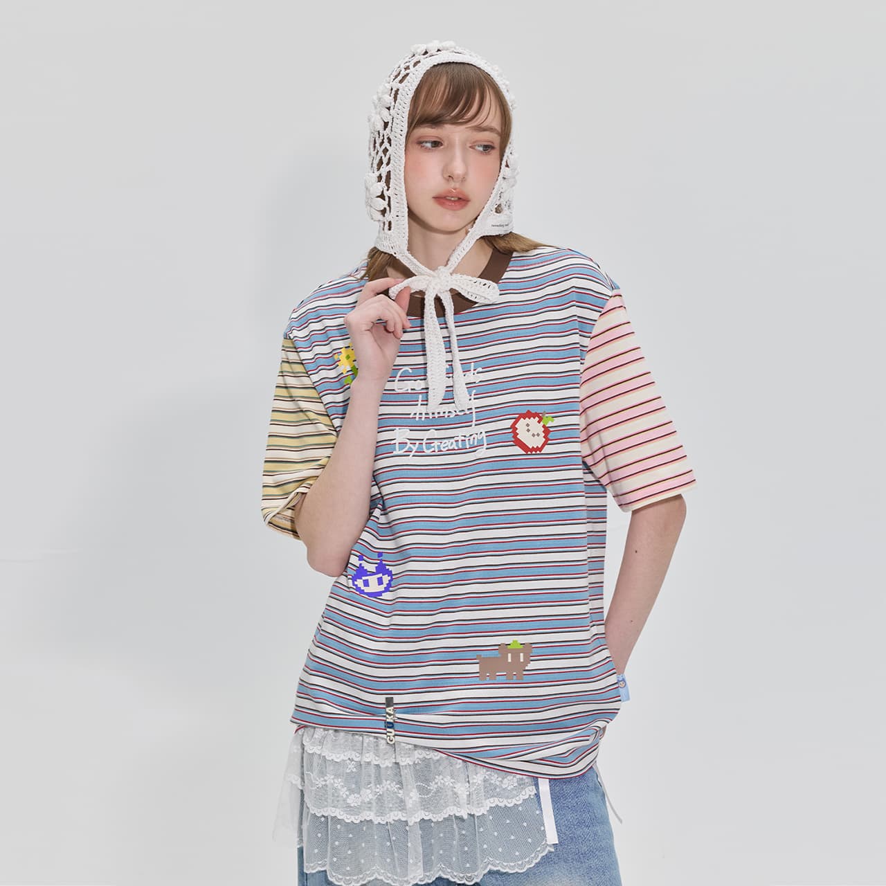 Футболка Guuka Blue Женские T-рубашки - изображение 5