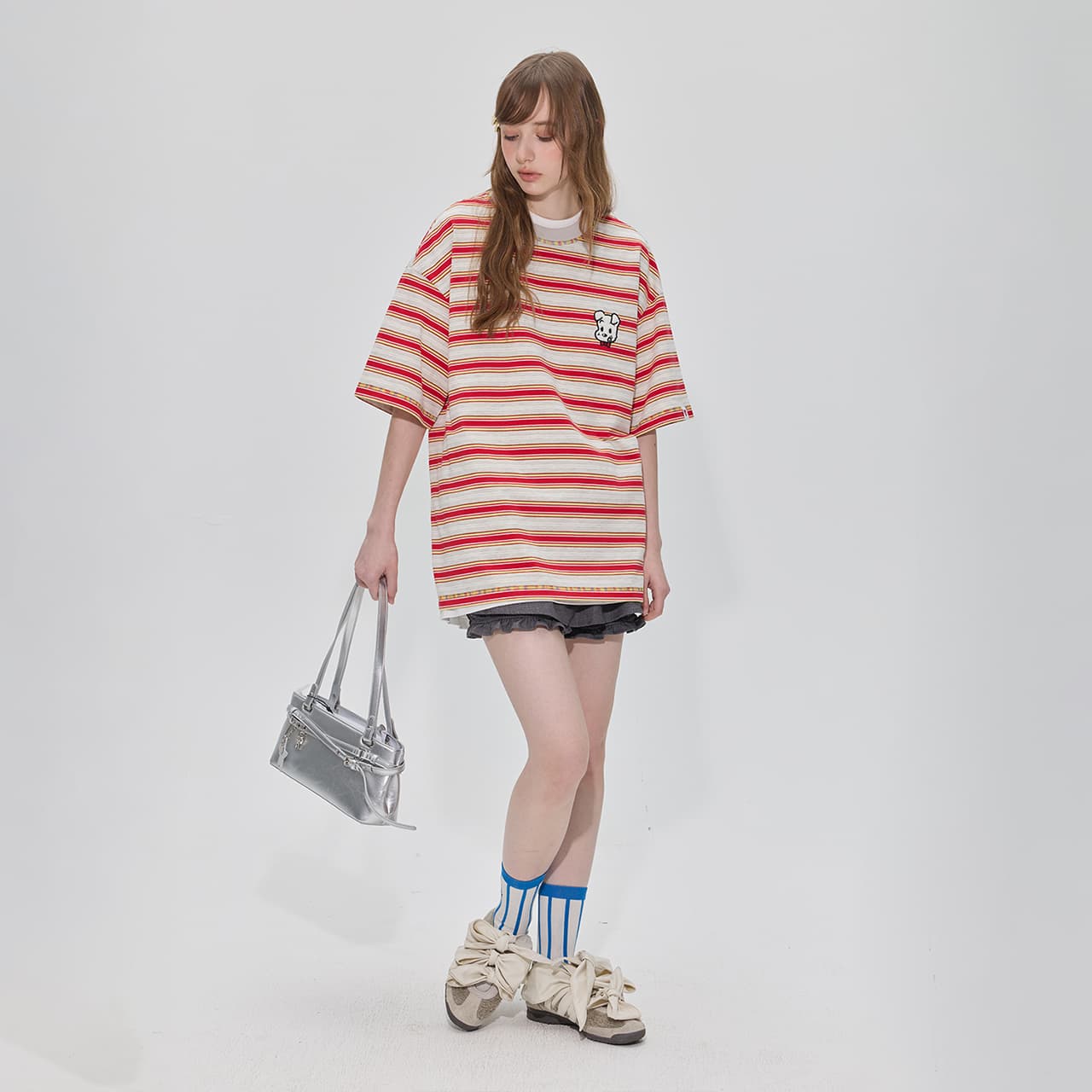 Футболка Guuka Red Женские T-рубашки - изображение 4