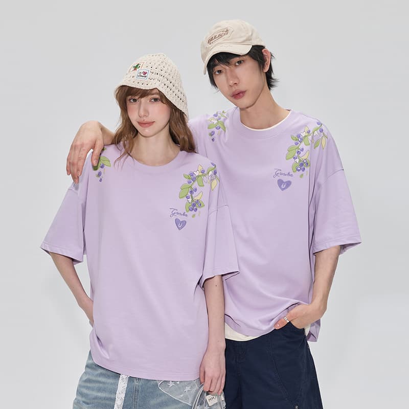 Футболка Guuka Lilac Unisex T-Shirts - изображение 4