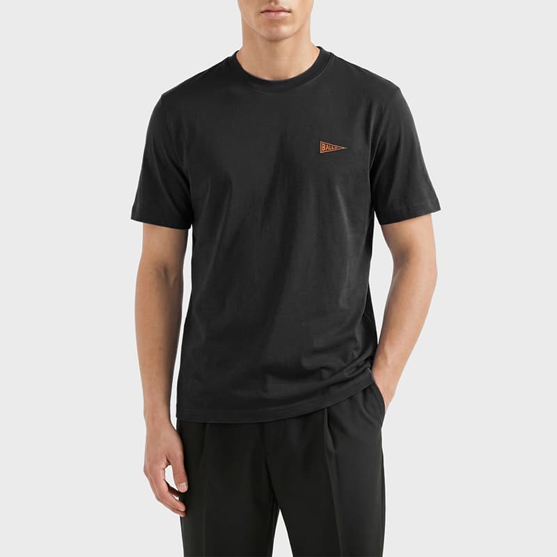 Футболка BALLY Мужские T-рубашки - изображение 5