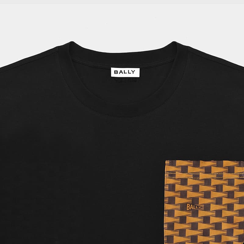Футболка BALLY Мужские T-рубашки - изображение 3