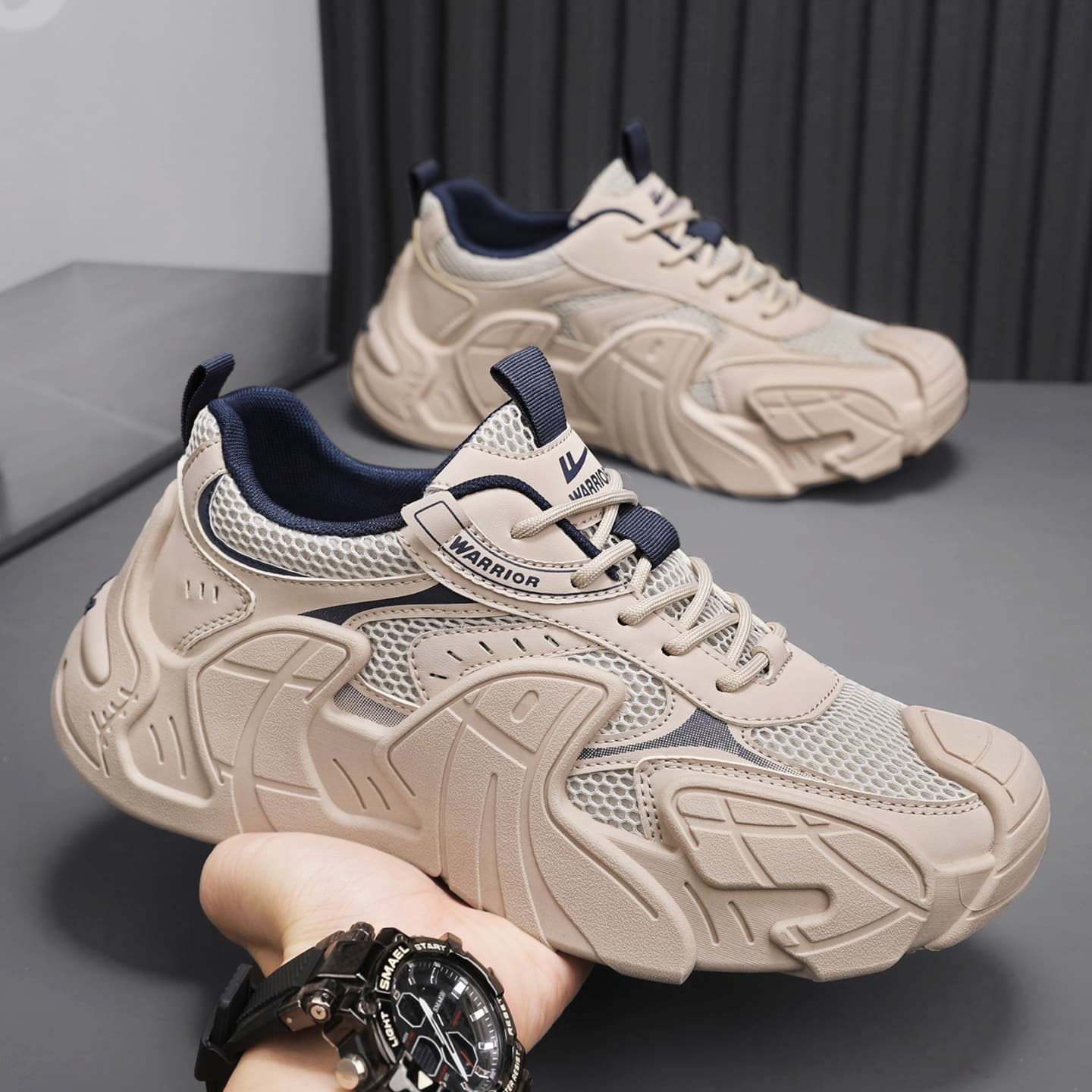 Кроссовки WARRIOR Chunky Sneakers Low Top Men's - изображение 7