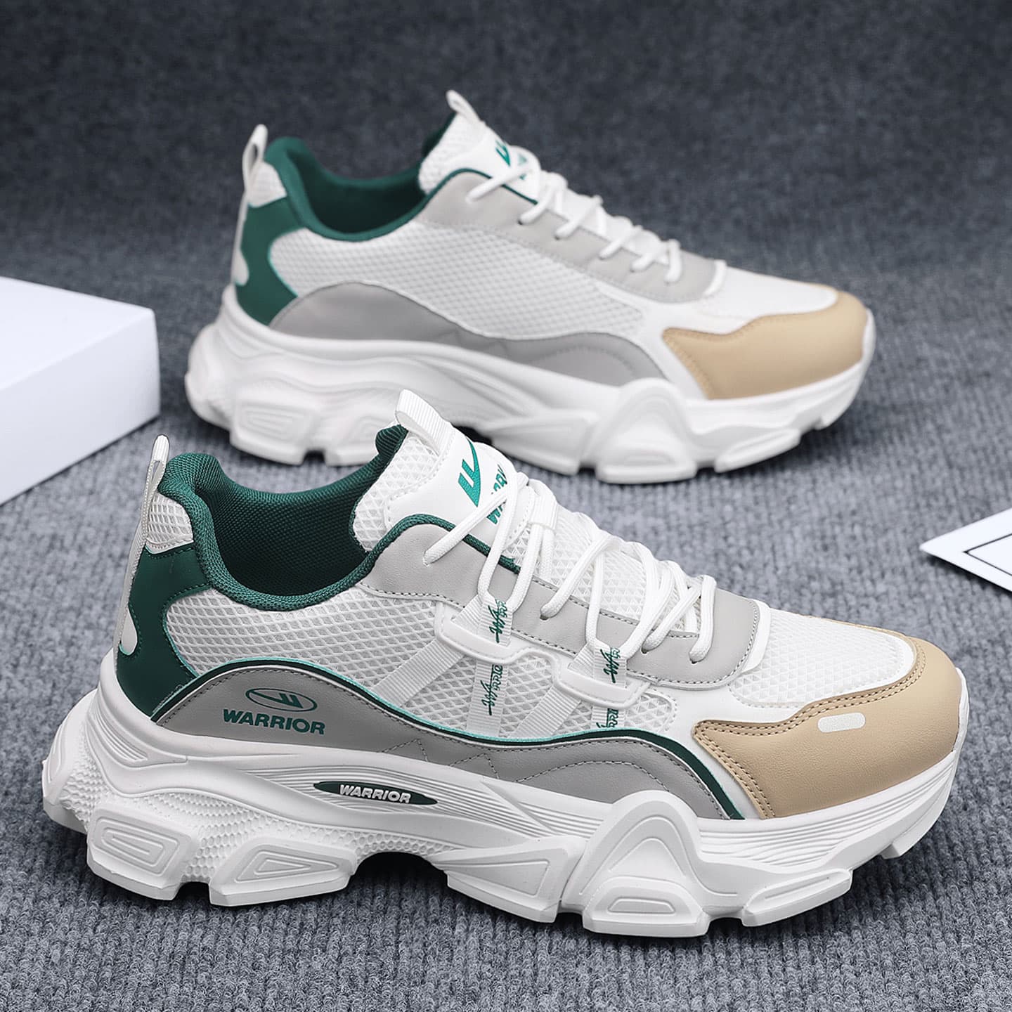 Кроссовки WARRIOR Chunky Sneakers Low Top Men's - изображение 7