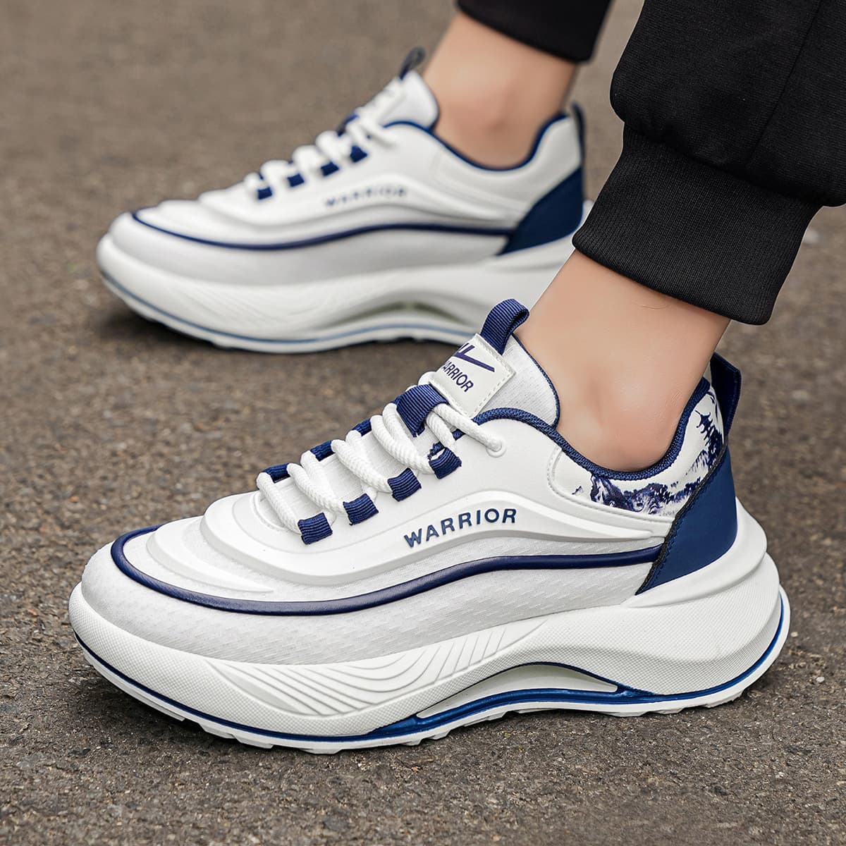 Кроссовки для бега Warrior Low Топ Беговые кроссовки Мужской - изображение 6