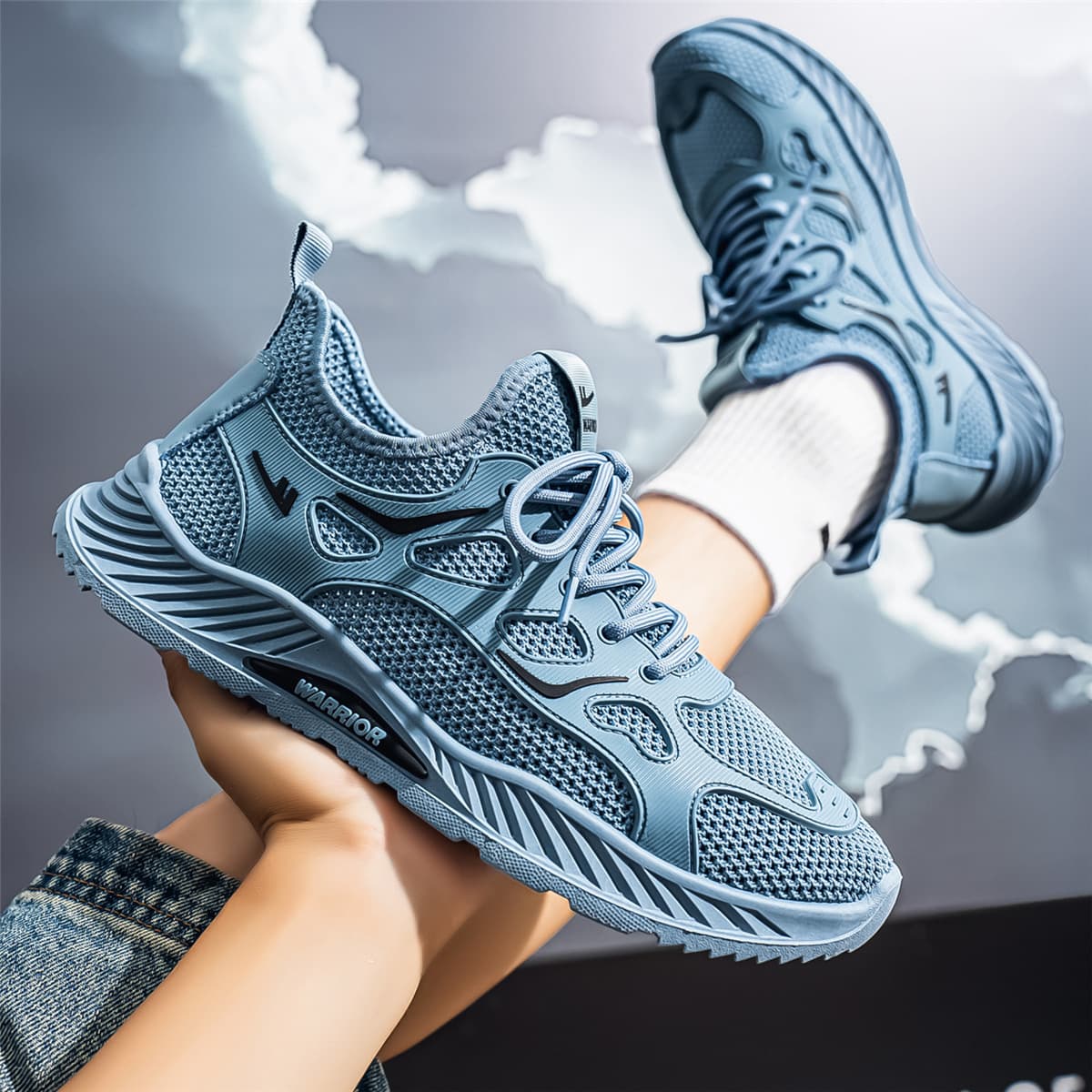 Кроссовки для бега Кроссовки Warrior Low Top для бега Мужские - изображение 4