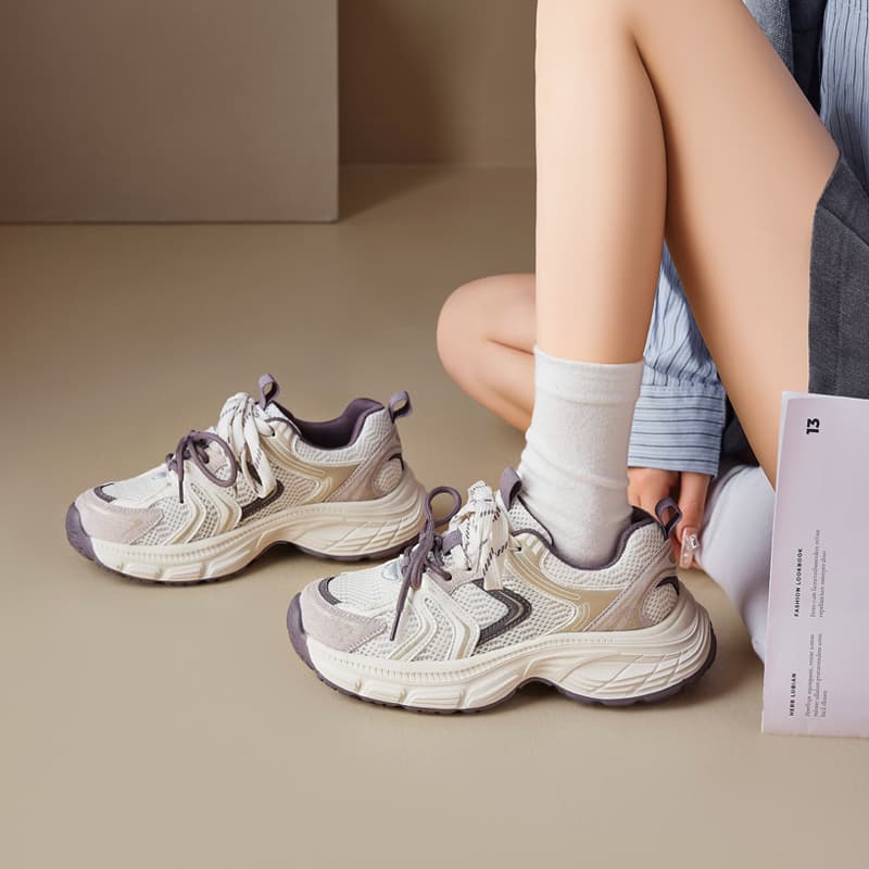Кроссовки DAPHNE Массивные кроссовки Low Топ Женские - изображение 5