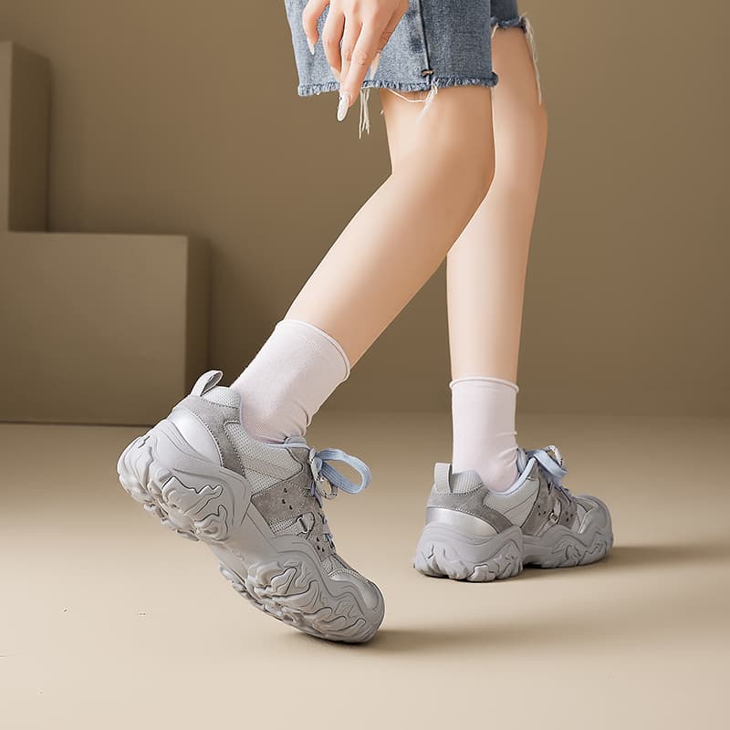Кроссовки DAPHNE Искусственная кожа Низкий верх Альпинистская обувь Женская - изображение 5