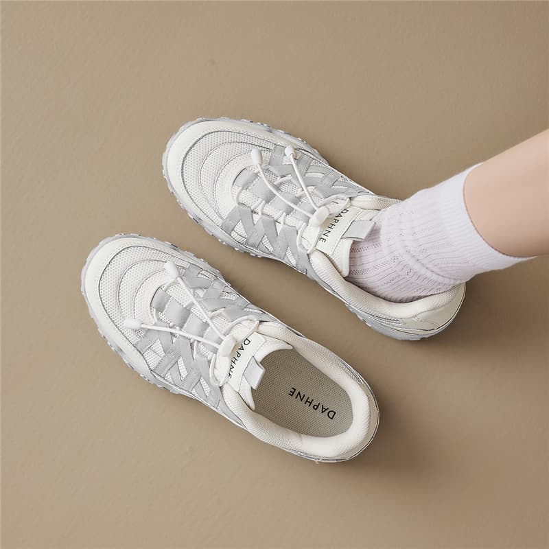 Кроссовки DAPHNE Ткань Низкий Верх Повседневная Обувь Женская - изображение 3