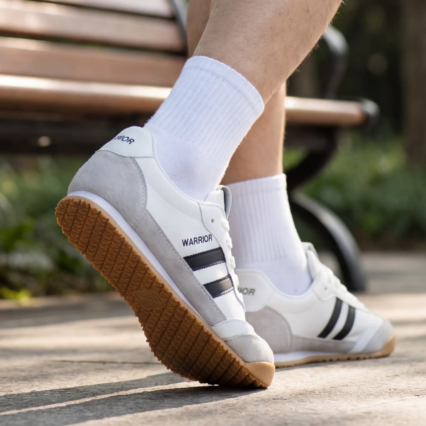 Кроссовки Warrior Cortez Обувь Ткань Планшет Легкий Дышащий и Противоскользящий Низкий Верх Повседневная Обувь Унисекс - изображение 8
