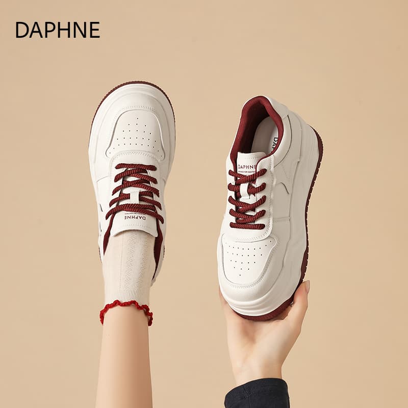 Кроссовки DAPHNE Кеды для скейтбординга Low Топ Женские - изображение 5
