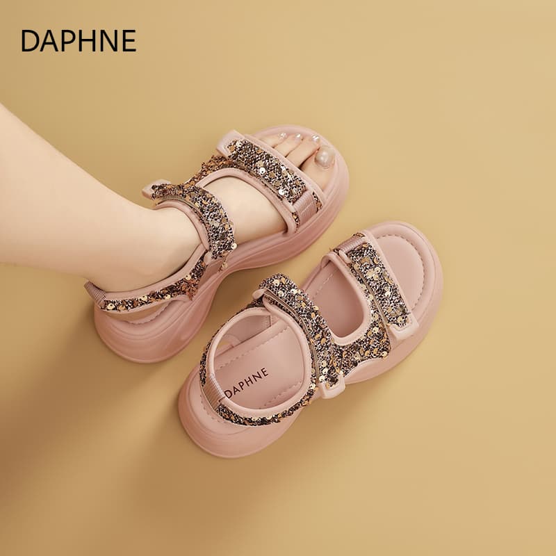 Сандалии с ремешком DAPHNE Пляжные сандалии Женские - изображение 5