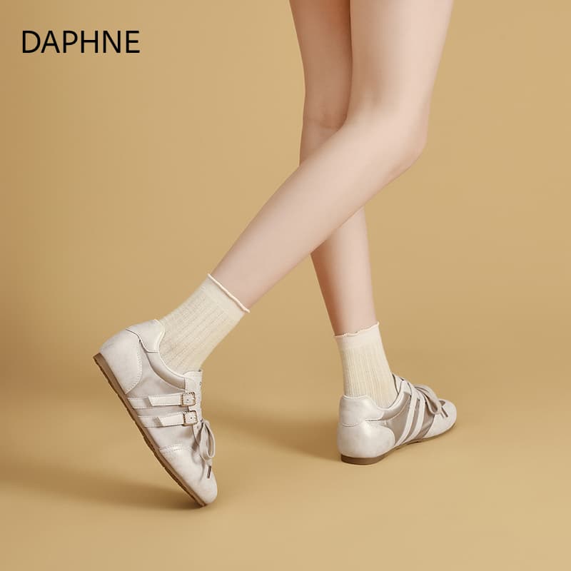 Кроссовки DAPHNE Износостойкий Дышащий Лоу-топы Кеды немецкой армии (GAT) Женские - изображение 4