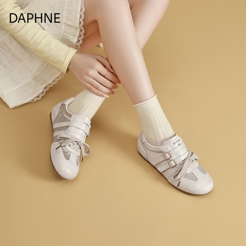 Кроссовки DAPHNE Износостойкий Дышащий Лоу-топы Кеды немецкой армии (GAT) Женские - изображение 3