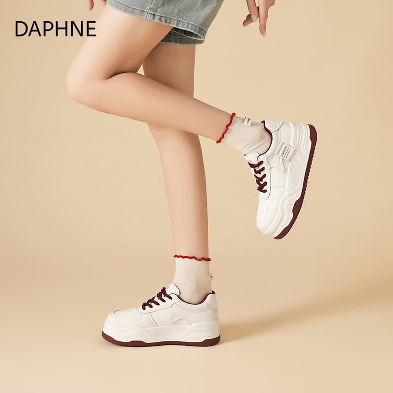 Кроссовки DAPHNE Кеды для скейтбординга Low Топ Женские - изображение 3