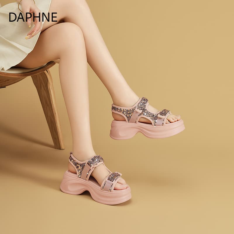 Сандалии с ремешком DAPHNE Пляжные сандалии Женские - изображение 4