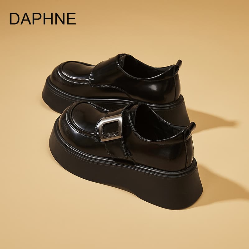 DAPHNE Повседневные кожаные туфли Low Top Женские - изображение 6