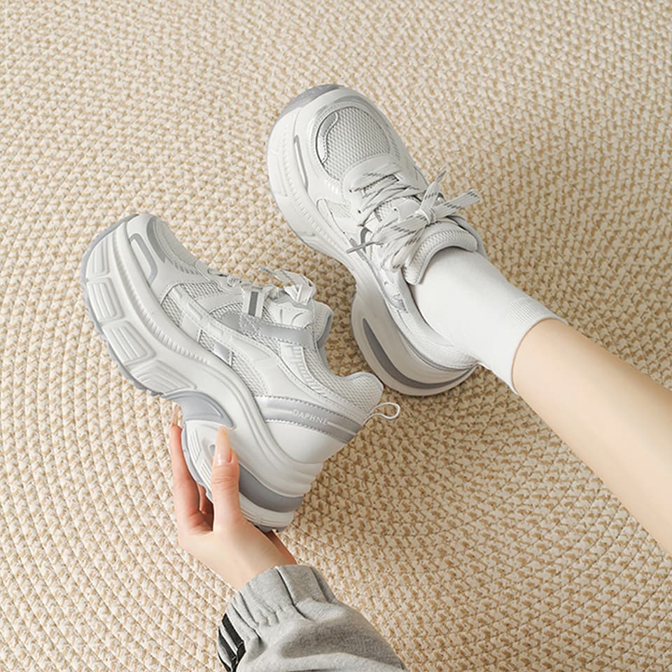 Кроссовки DAPHNE Chunky Sneakers Low Top Women's - изображение 4