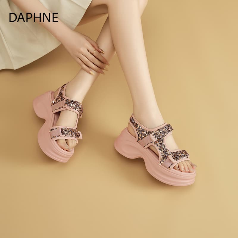 Сандалии с ремешком DAPHNE Пляжные сандалии Женские - изображение 2