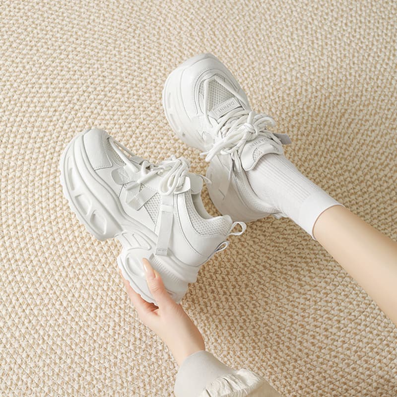 Кроссовки DAPHNE Chunky Sneakers Low Top Women's - изображение 4