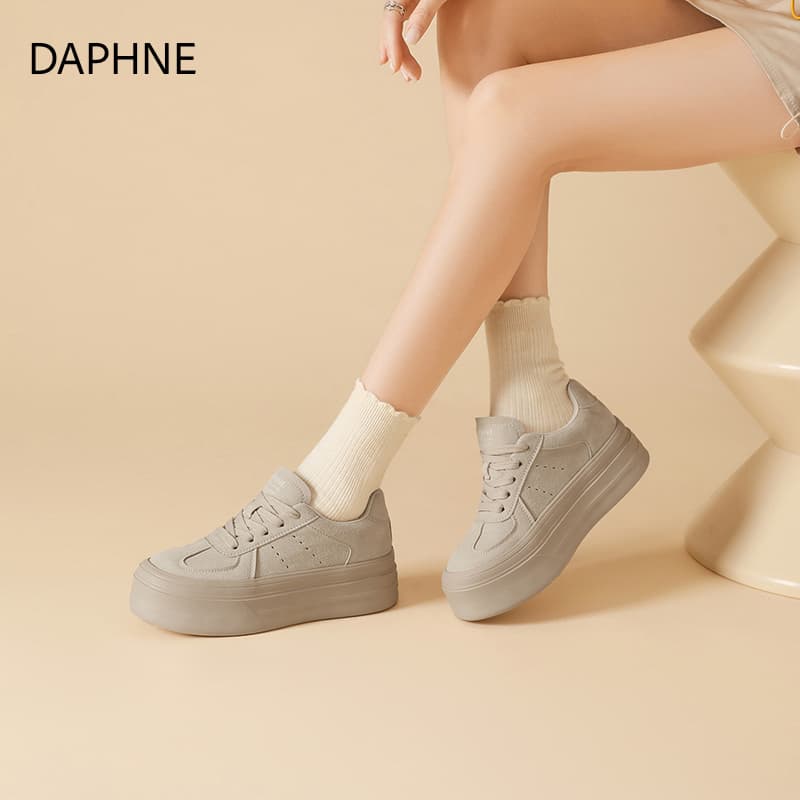 Кроссовки DAPHNE Кеды для скейтбординга Low Топ Женские - изображение 3