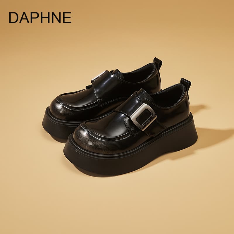 DAPHNE Повседневные кожаные туфли Low Top Женские - изображение 3