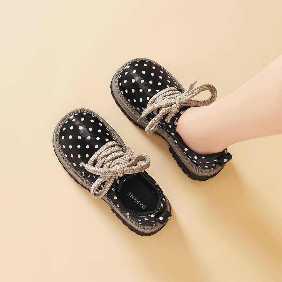 DAPHNE Повседневные кожаные туфли Low Top Женские - изображение 5