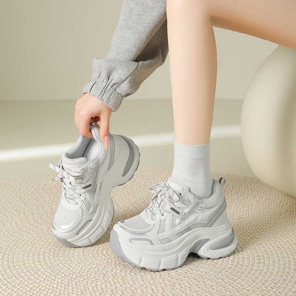 Кроссовки DAPHNE Chunky Sneakers Low Top Women's - изображение 5