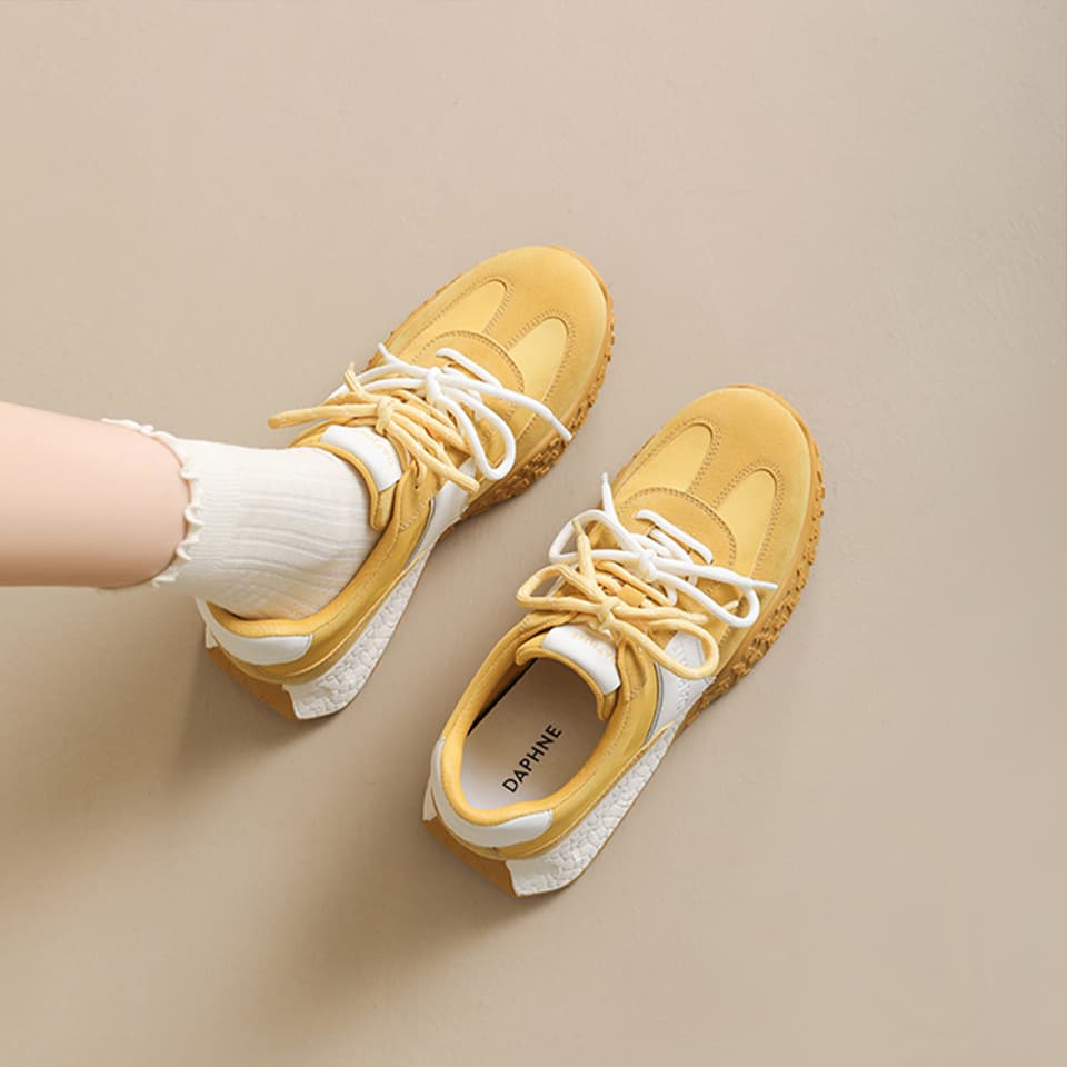 Кроссовки DAPHNE Износостойкий Легкий Износостойкий и Низкий Топ Повседневная Обувь Женская - изображение 3