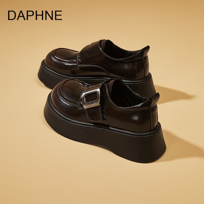 DAPHNE Повседневные кожаные туфли Low Top Женские - изображение 10