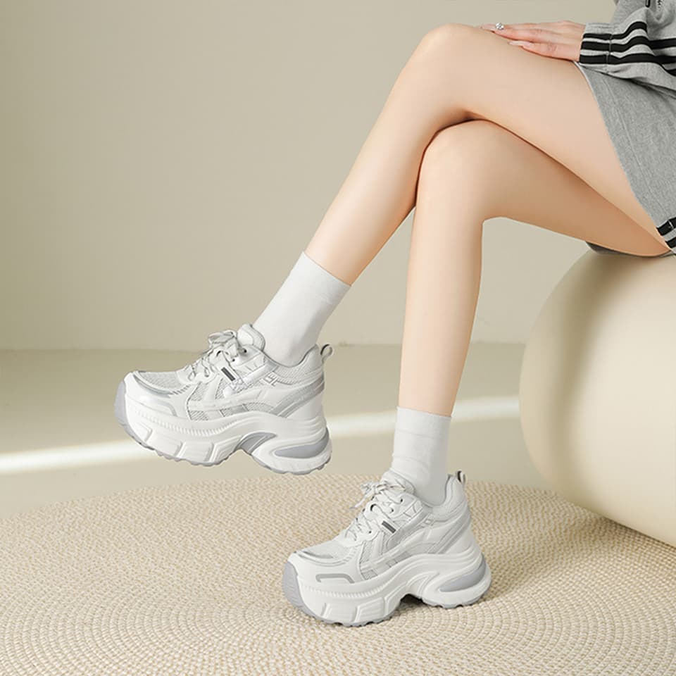Кроссовки DAPHNE Chunky Sneakers Low Top Women's - изображение 3