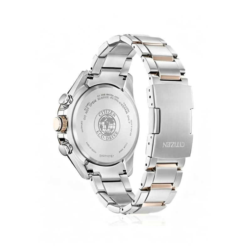 Часы CITIZEN RADIO Controlled Кварцевый механизм Мужские часы Sky Eagle Collection 43mm*43mm*13mm Синий - изображение 5
