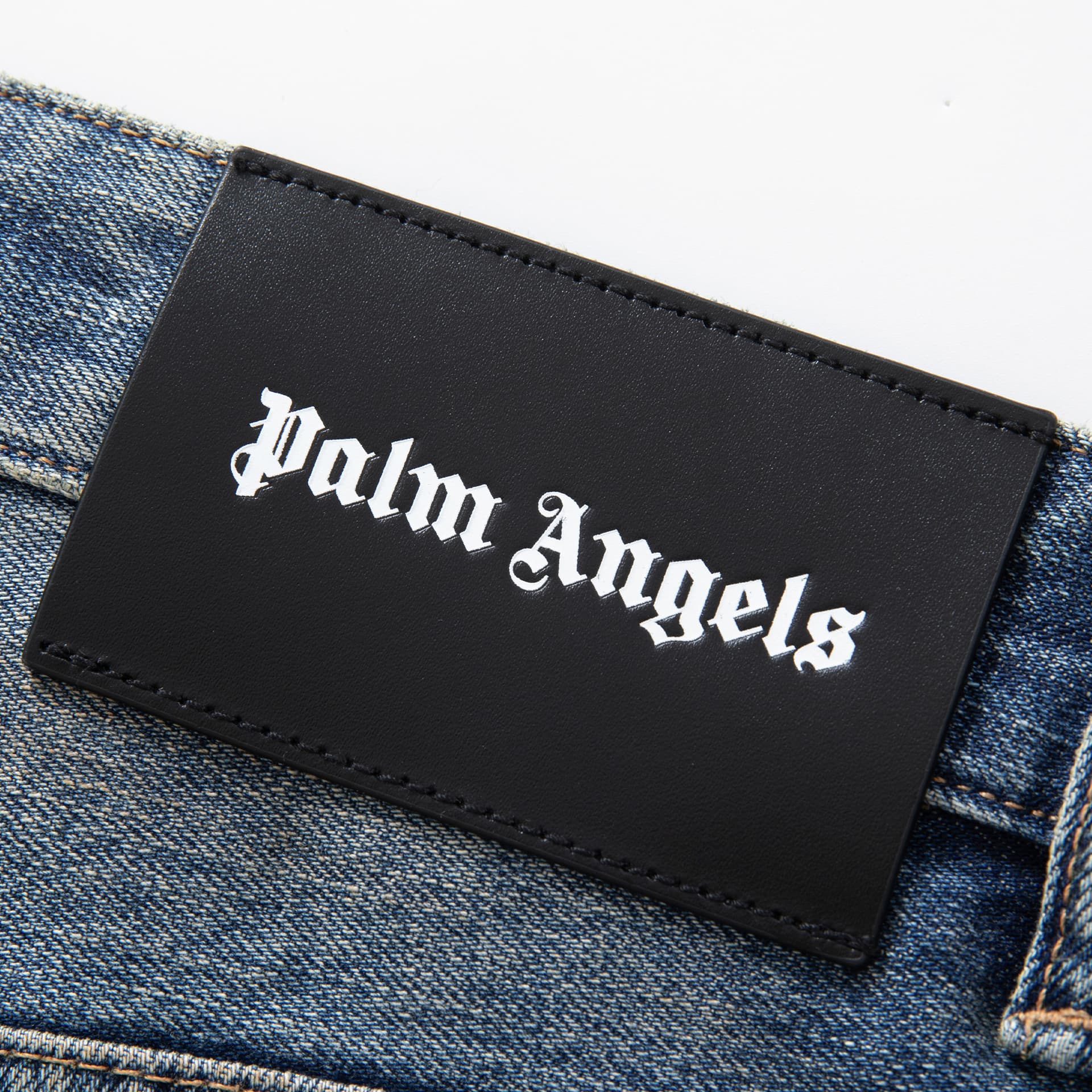 Джинсовые шорты PALM ANGELS Blue Unisex Джинсовые шорты - изображение 6