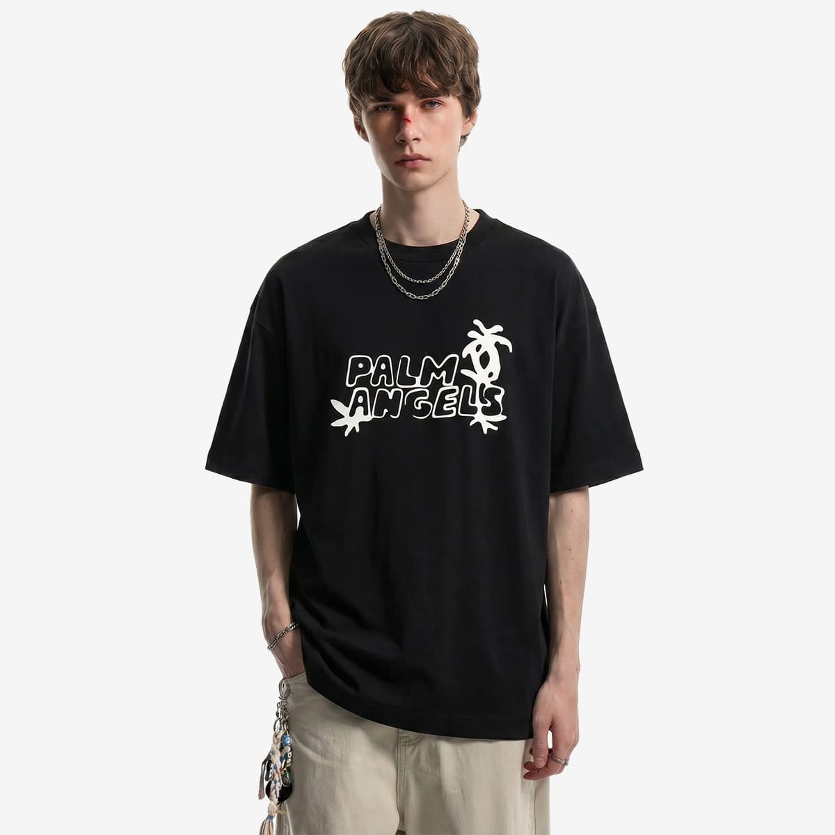 Футболка PALM ANGELS Унисекс T-рубашки - изображение 3